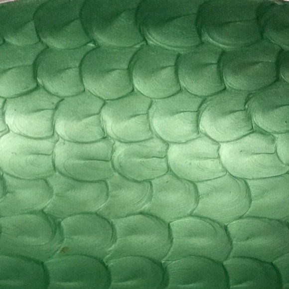 Metal green bowl - Picture 2 of 4